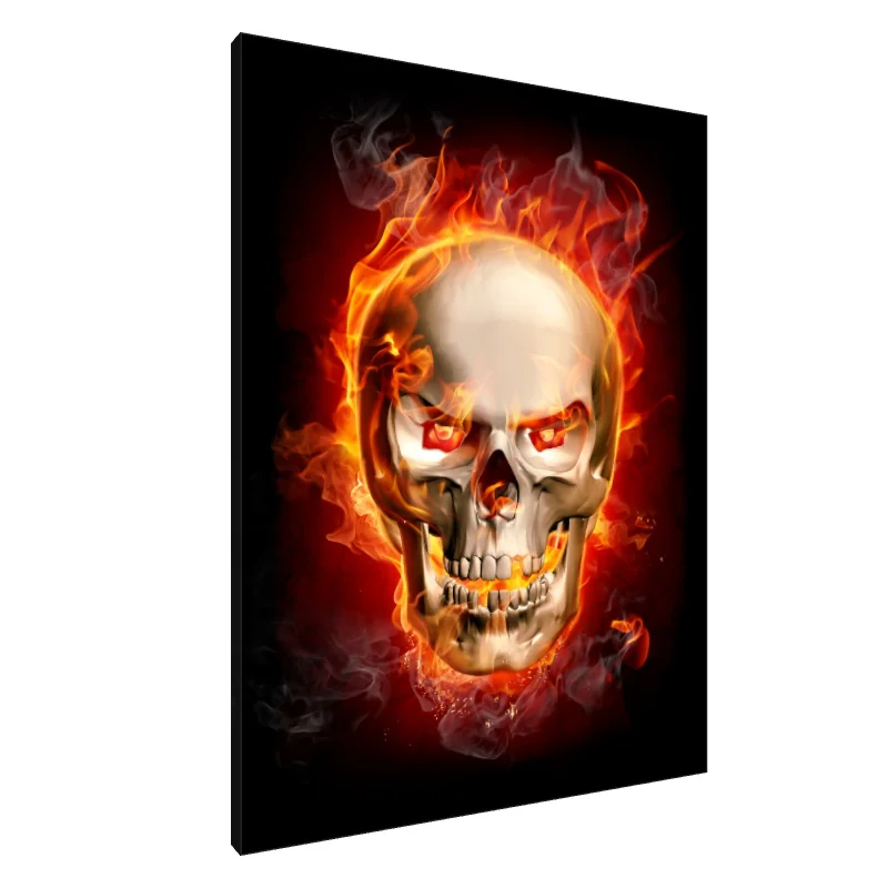 Tablou Canvas: Craniu Infernal