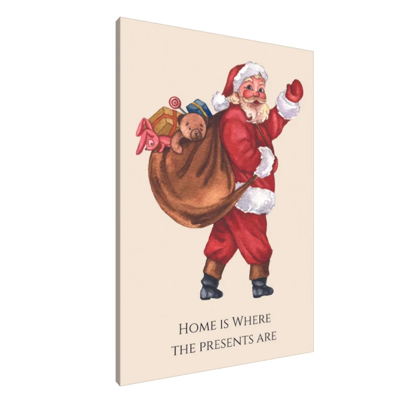 Tablou Canvas: Surpriza Veselă a lui Moș Crăciun - Image 1