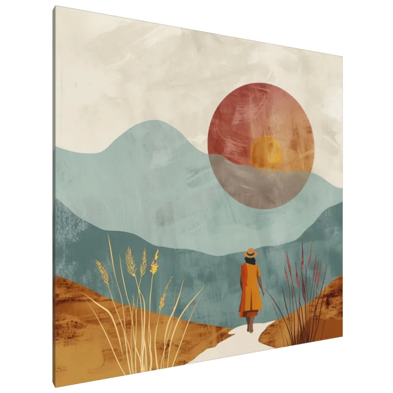 Tablou Canvas: Călătorie în Zori