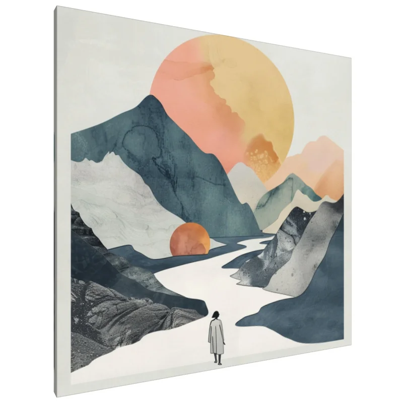 Tablou Canvas: Călătorie prin peisaje onirice