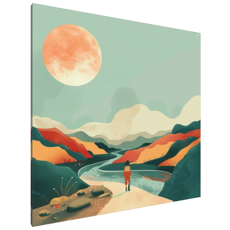 Tablou Canvas: Călătorie sub Soare