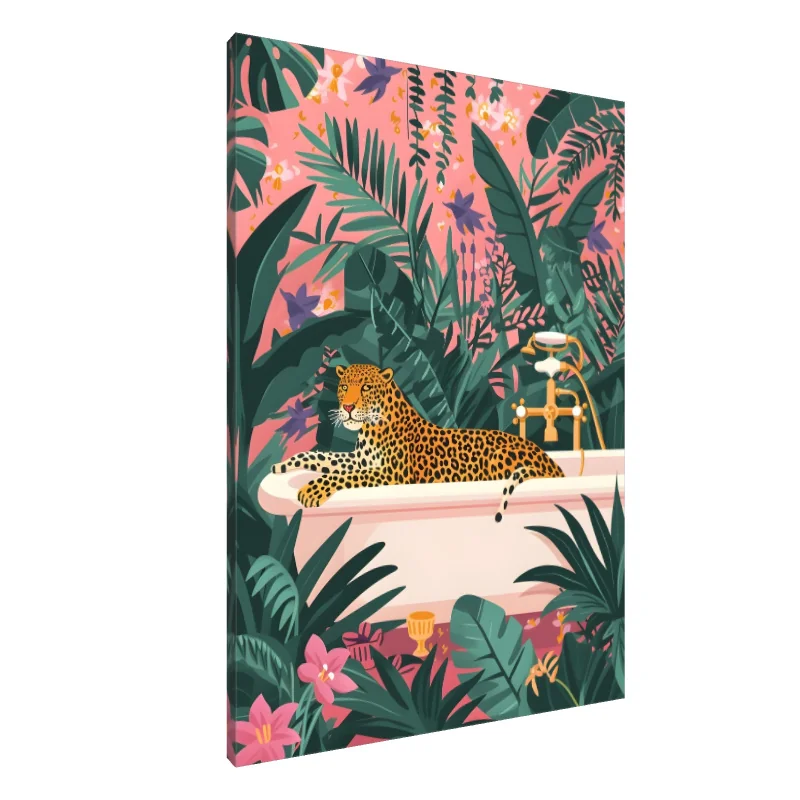 Tablou Canvas: Refugiu în Junglă - Image 1