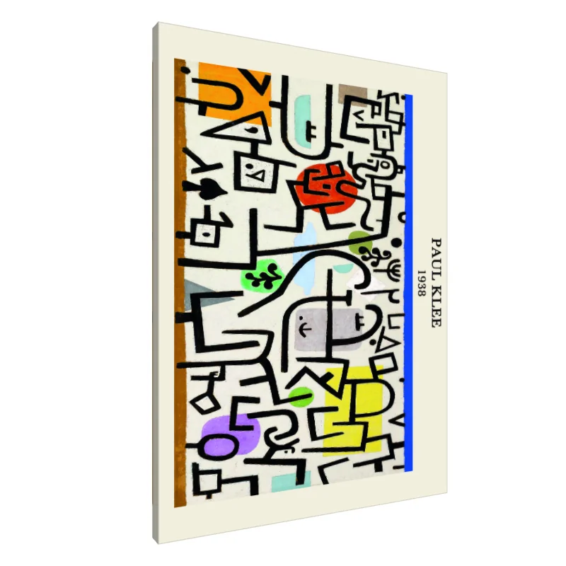 Tablou Canvas: Plimbarea whimsical a lui Klee