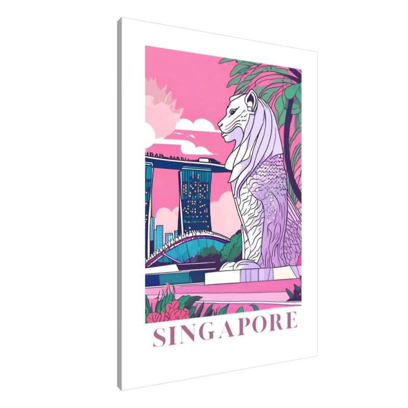 Tablou Canvas: Singapore Măreț - Image 1