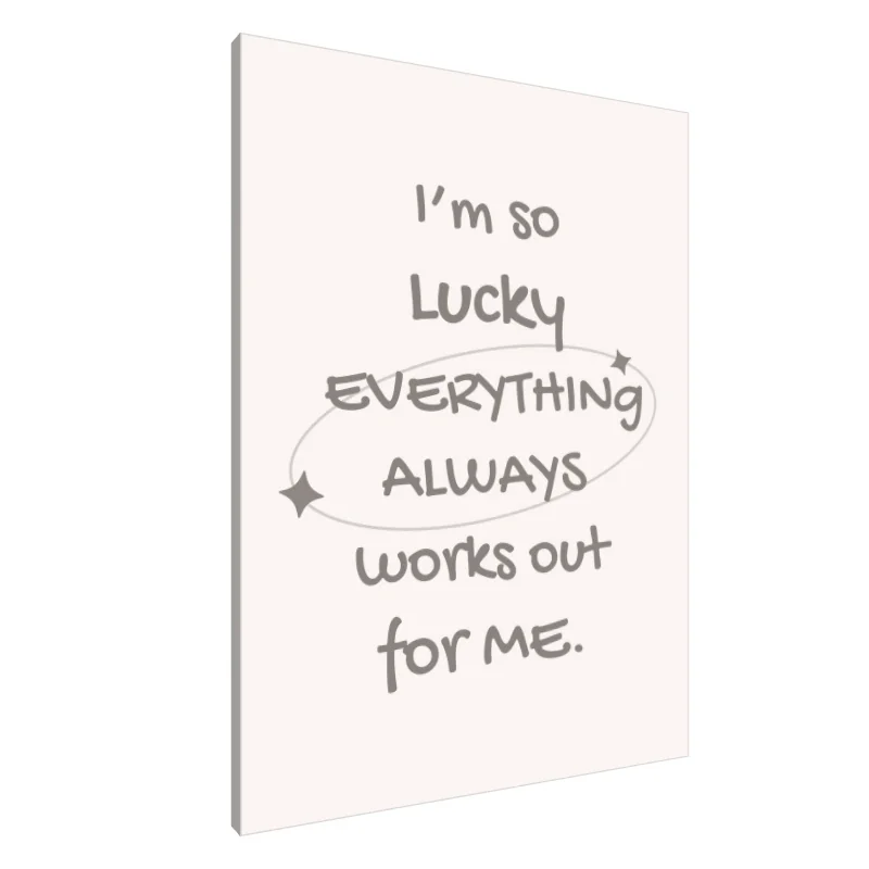 Tablou Canvas: Manifestând Norocul