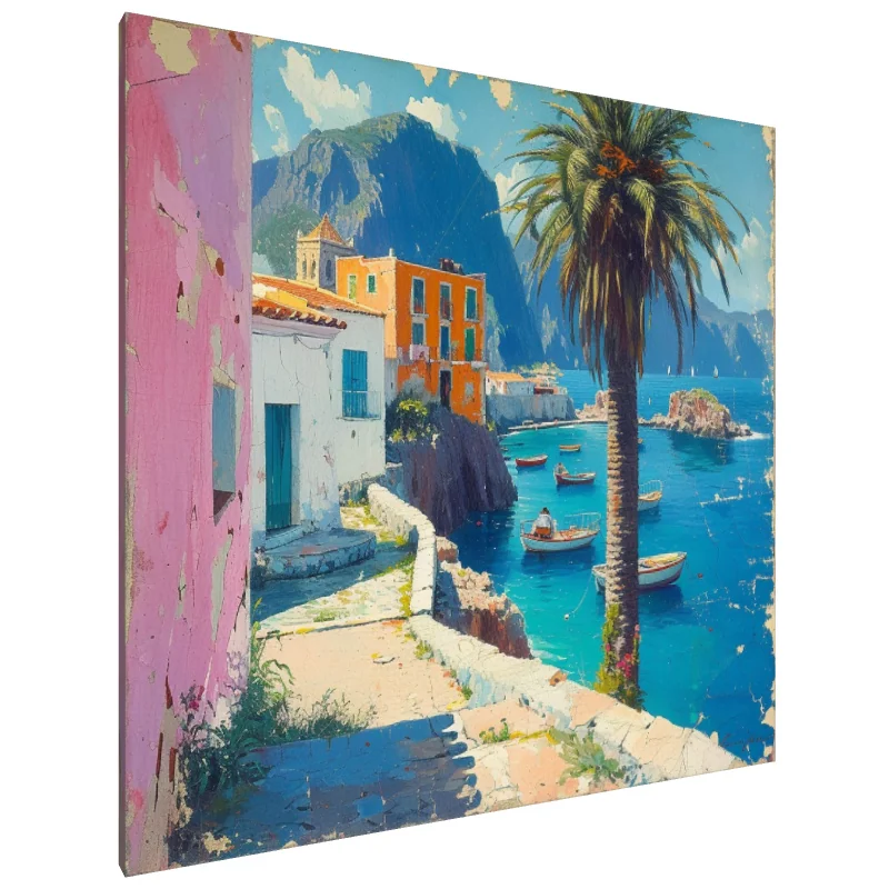 Tablou Canvas: Peisaj de vis din Mediterana - Image 1