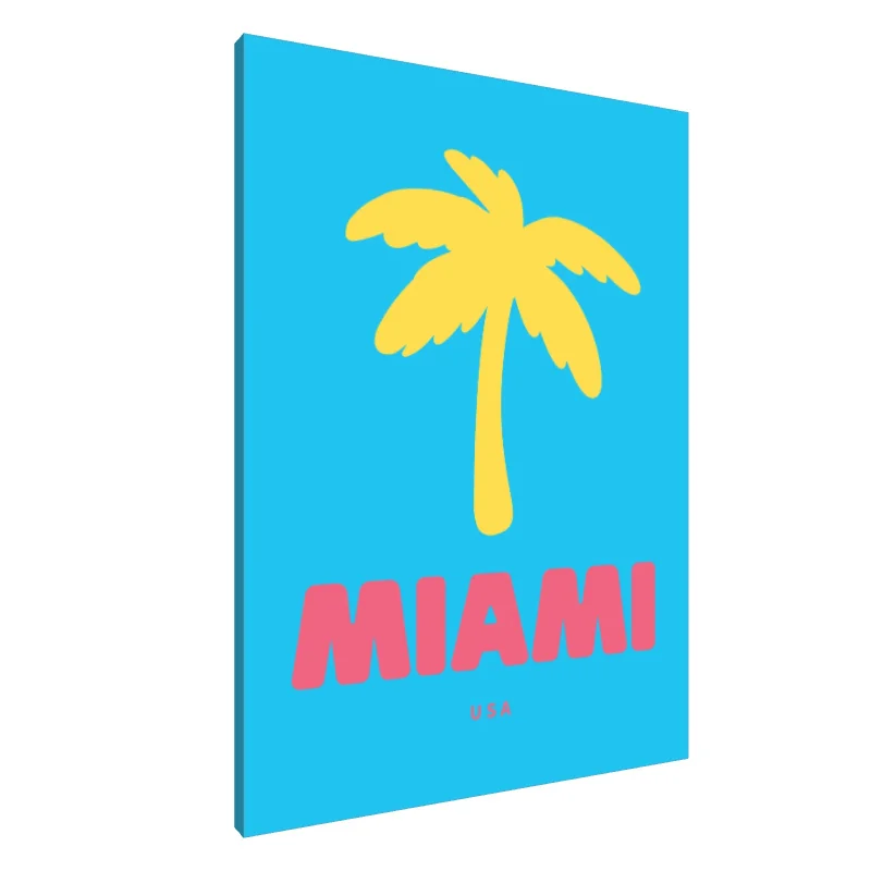 Tablou Canvas: Vibrații din Miami