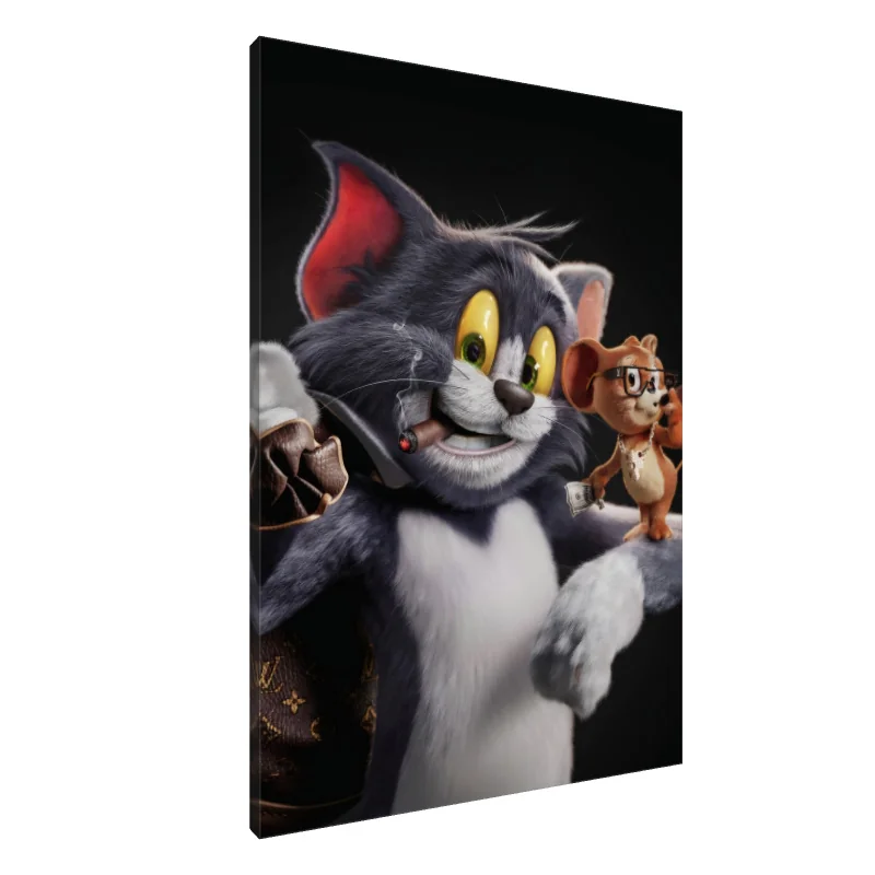 Tablou Canvas: Parteneri neconvenționali în neastâmpăr