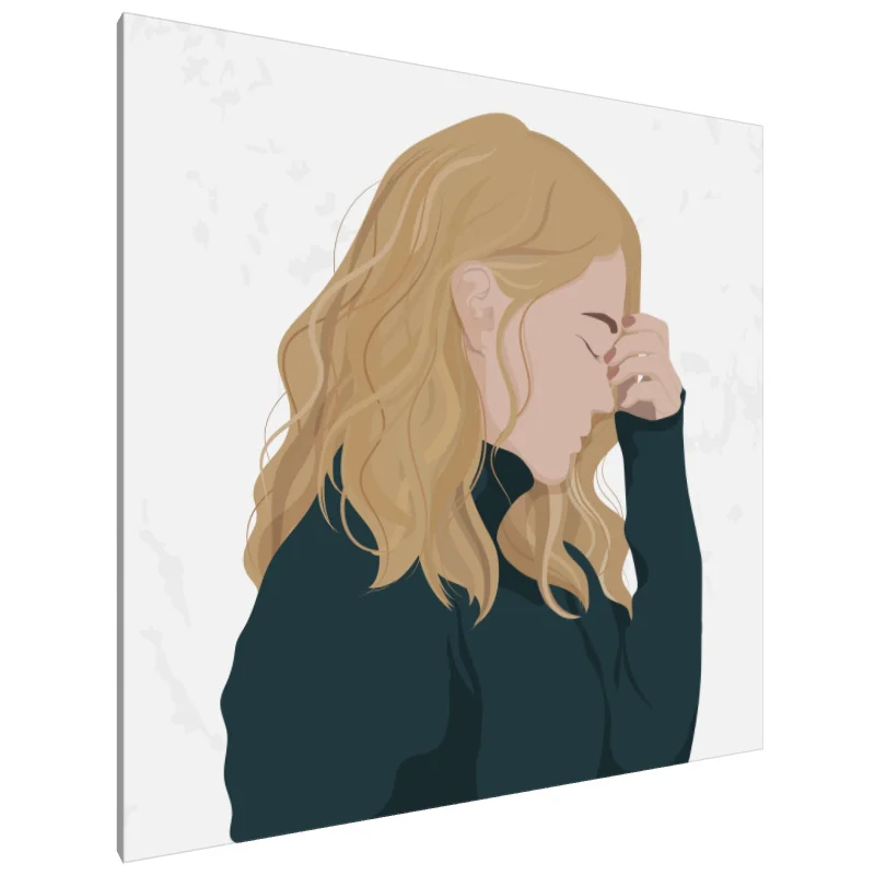 Tablou Canvas: Moment de reflecție - Image 1