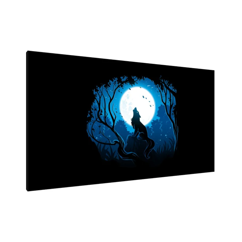 Tablou Canvas: Urlet în lumina lunii