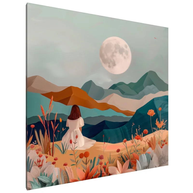 Tablou Canvas: Seninătate sub lumina lunii