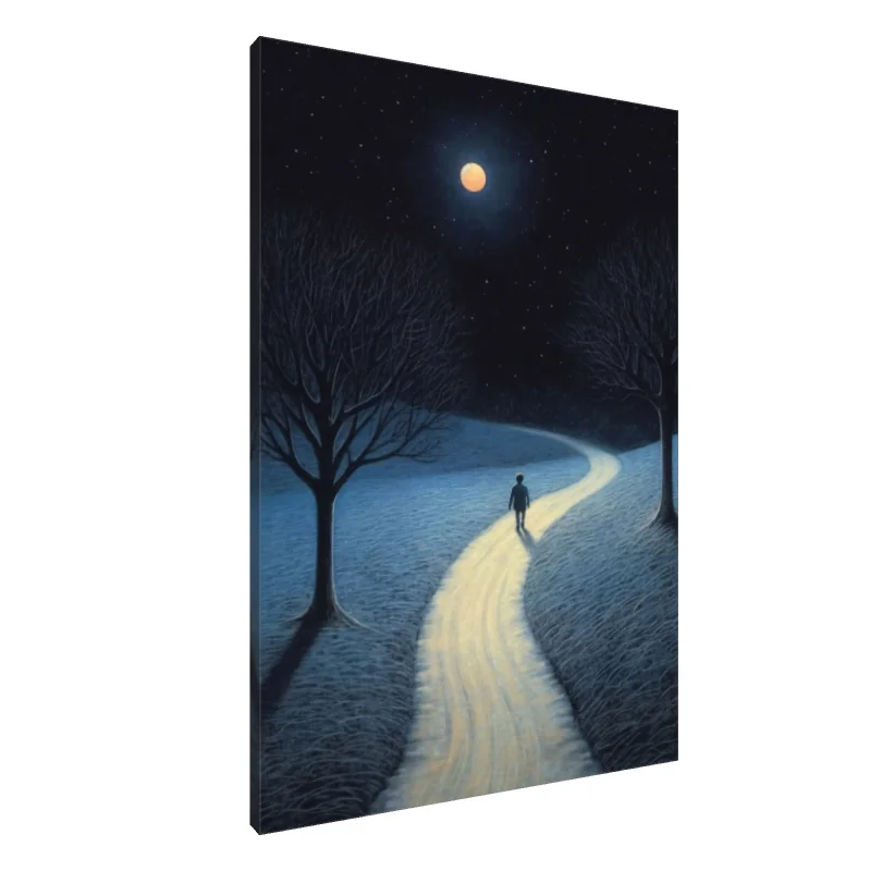 Tablou Canvas: Plimbare în lumina lunii