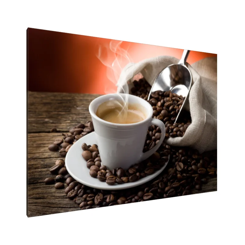 Tablou Canvas: Bucurie matinală din cafea (2)