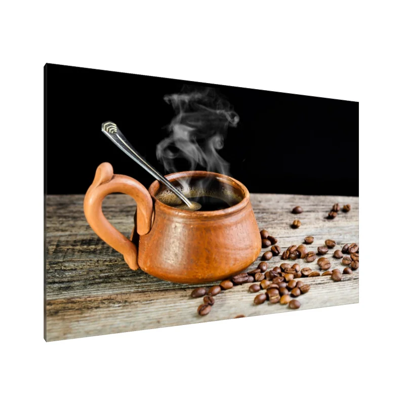 Tablou Canvas: Bucurie matinală a cafelei (7)