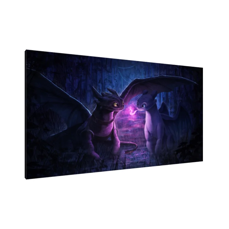 Tablou Canvas: Șoapte Mistice de Noapte