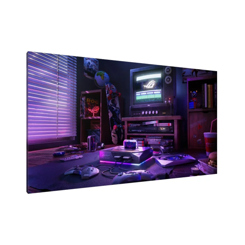 Tablou Canvas: Neon Nights: Paradisul Jucătorilor