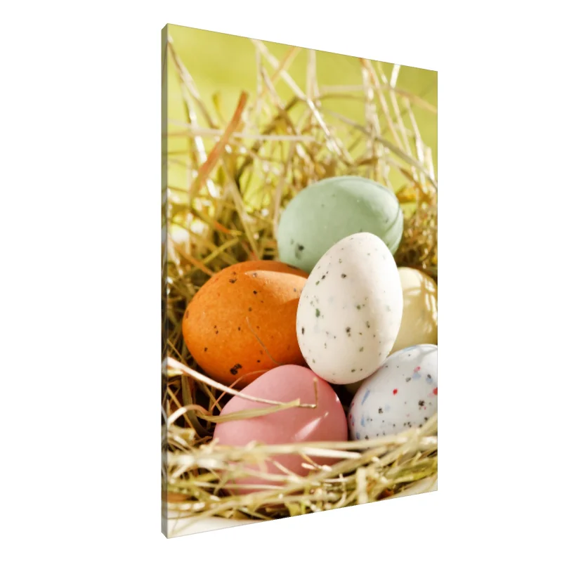 Tablou Canvas: Cuib plin de promisiuni pastelate