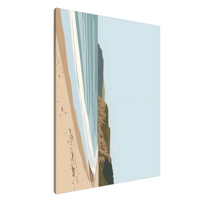 Tablou Canvas: Liniștea la marginea oceanului