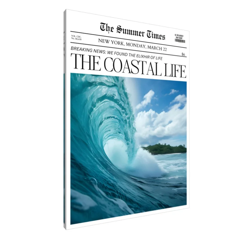 Tablou Canvas: Harul Oceanului: Visul Coastal