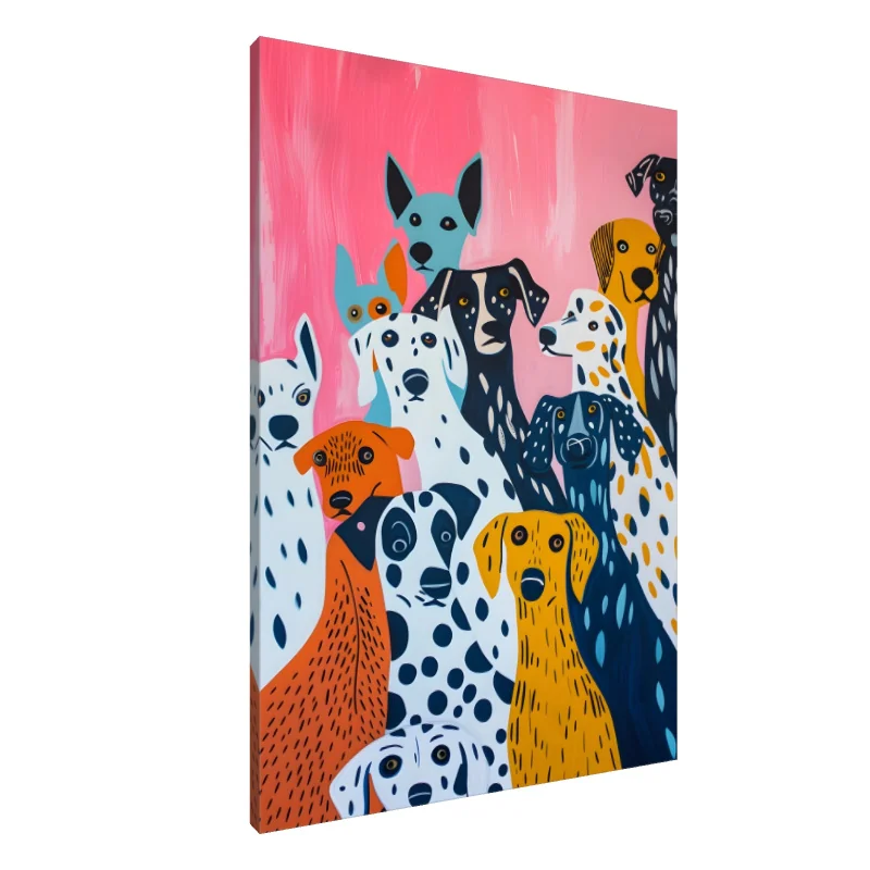 Tablou Canvas: Lăbuțe și Modele - Image 1