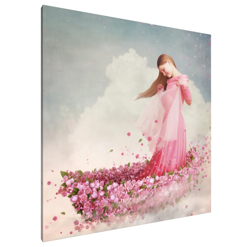 Tablou Canvas: Petale în vânt