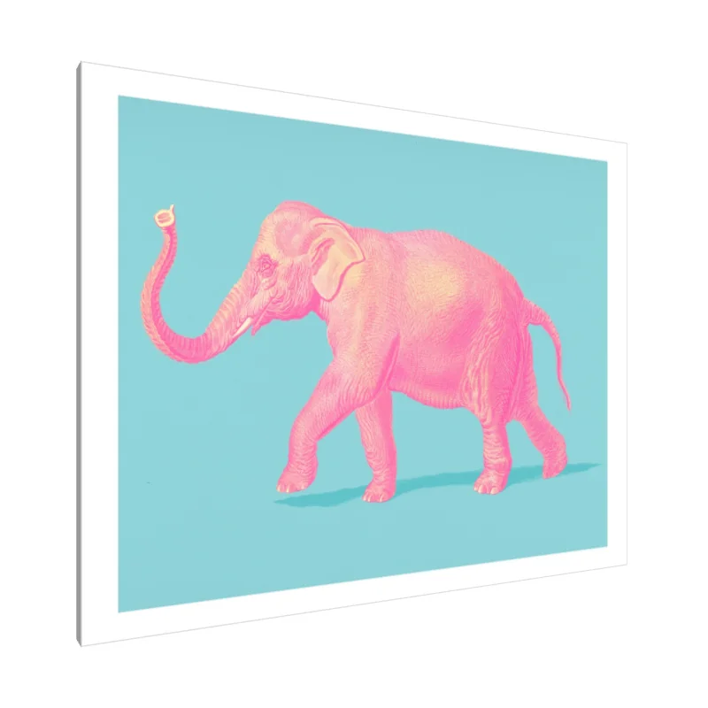 Tablou Canvas: Paradă Roz - Image 1