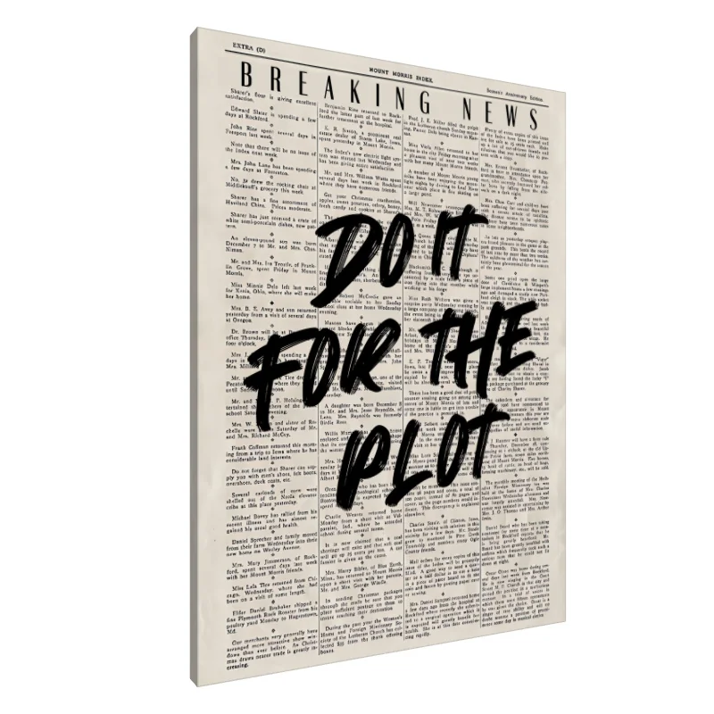 Tablou Canvas: Motivație cu un viraj neașteptat - Image 1