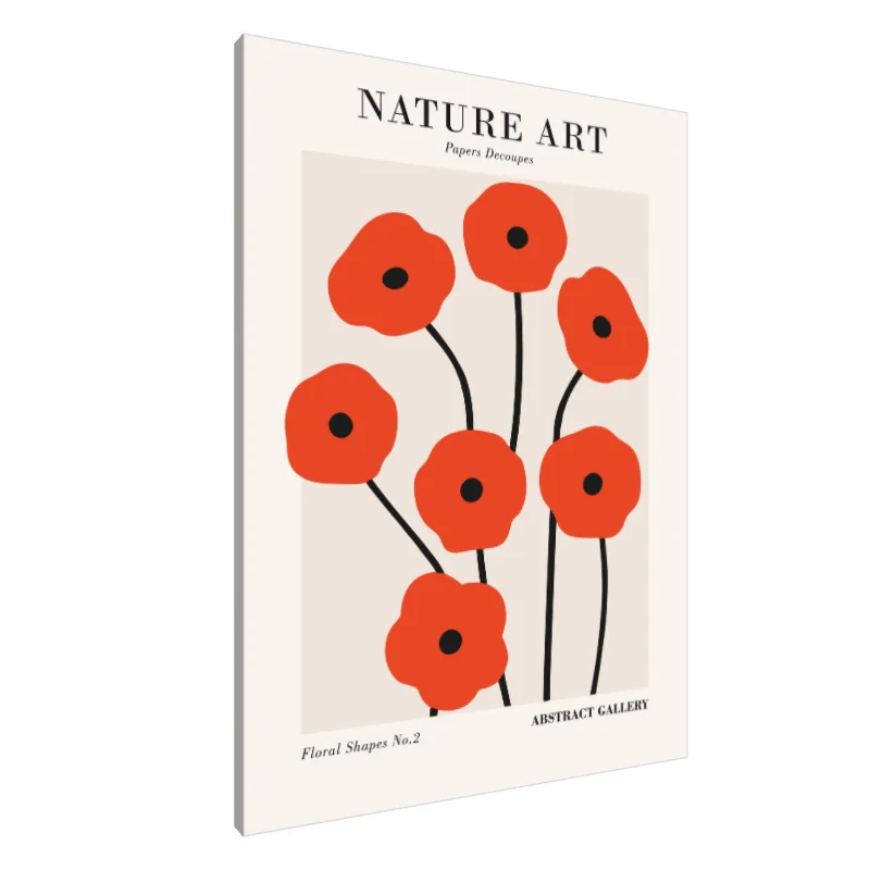 Tablou Canvas: Paradă de maci - Image 1