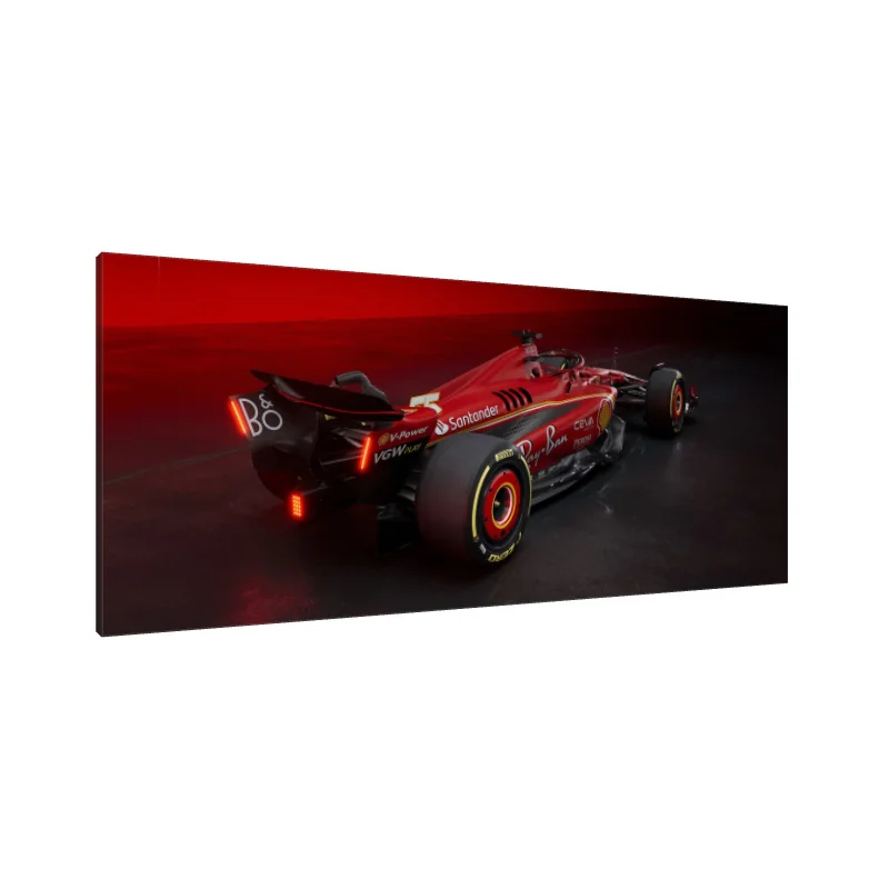 Tablou Canvas: Simfonia Roșie a Cursei (1) - Image 1