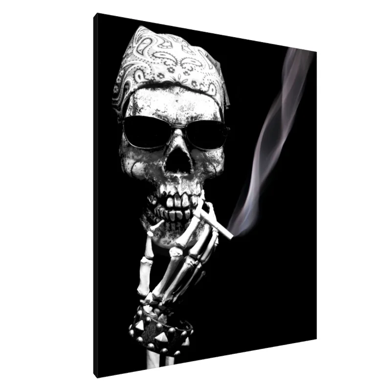 Tablou Canvas: Craniu Rebel