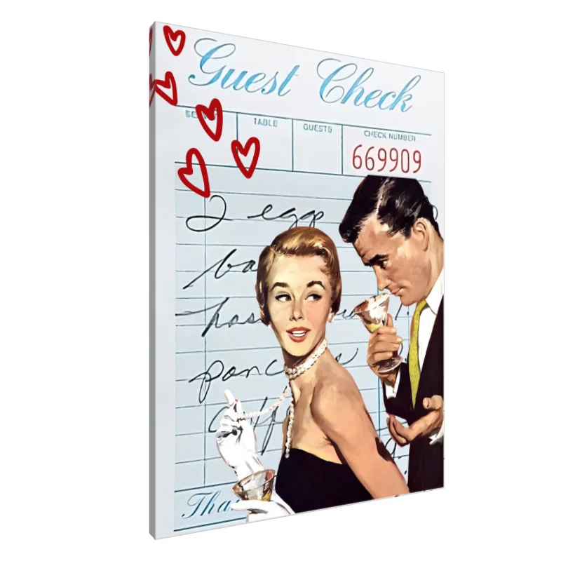 Tablou Canvas: Rendez-vous Retro