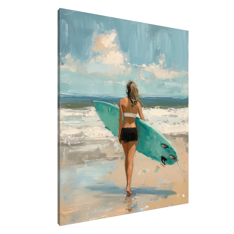 Tablou Canvas: Surfați pe valuri