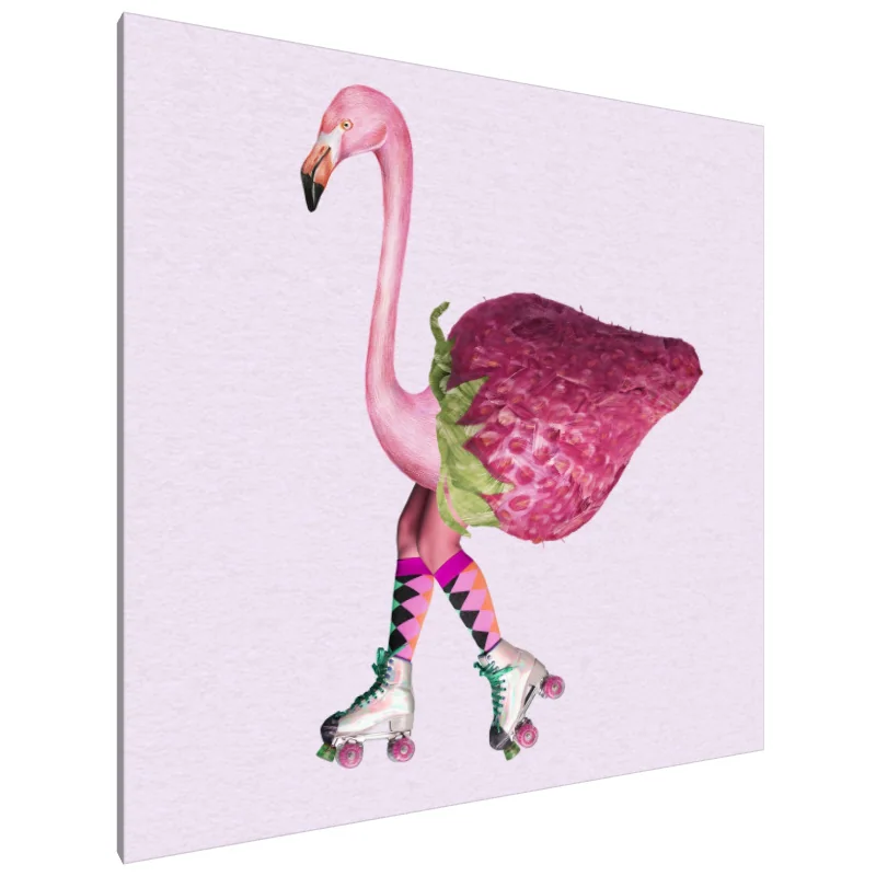 Tablou canvas: Flamingo la patinaj artistic - Image 1