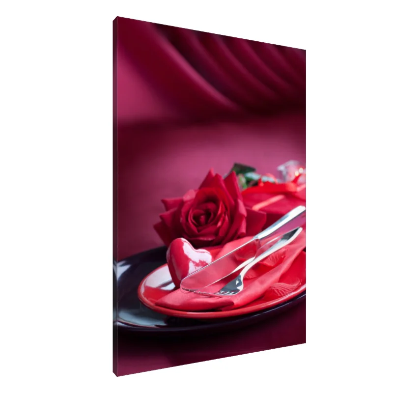 Tablou Canvas: Masă Romantică pentru Doi