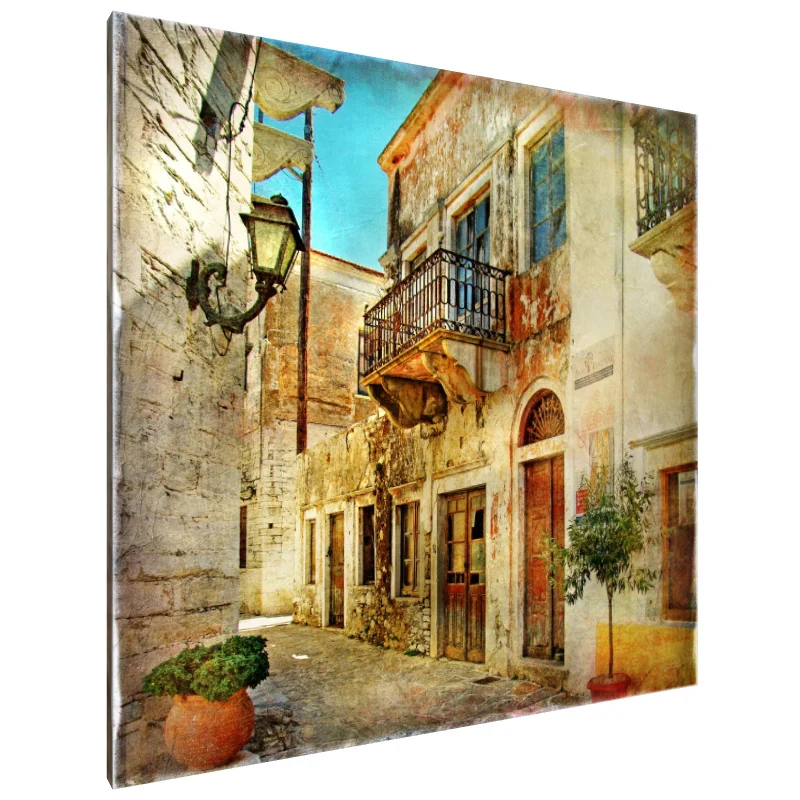 Tablou Canvas: Vis într-un Alee Rustică