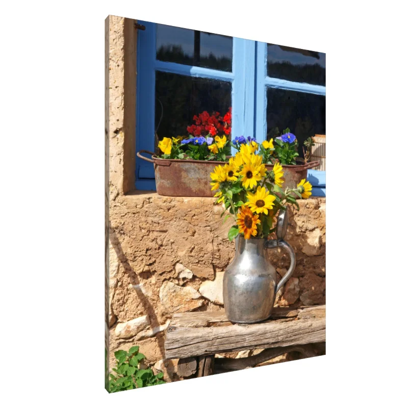 Tablou Canvas: Flori Rustice