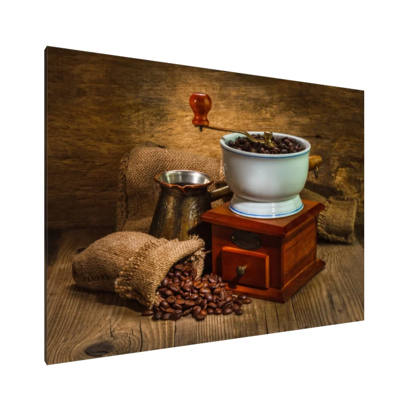 Tablou Canvas: Farmec Rustic al Cafelei (1) - Image 1