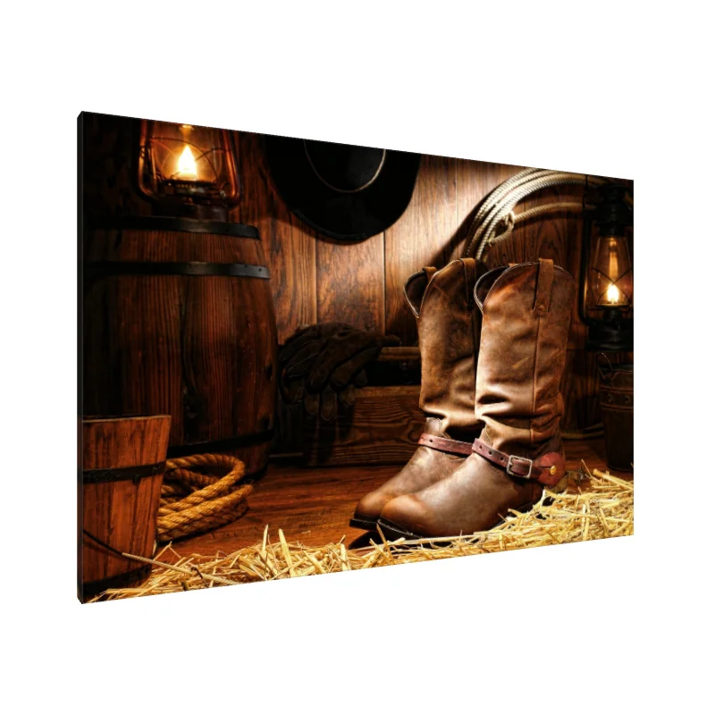 Tablou Canvas: Farmec rustic al cowboy-ului