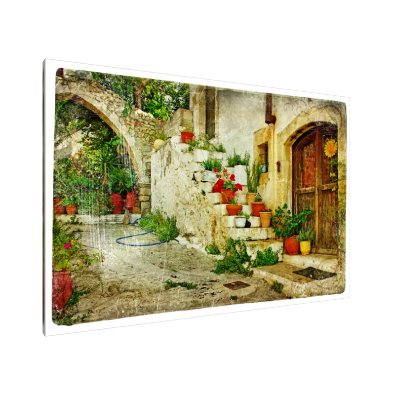 Tablou Canvas: Refugiu rustic mediteranean