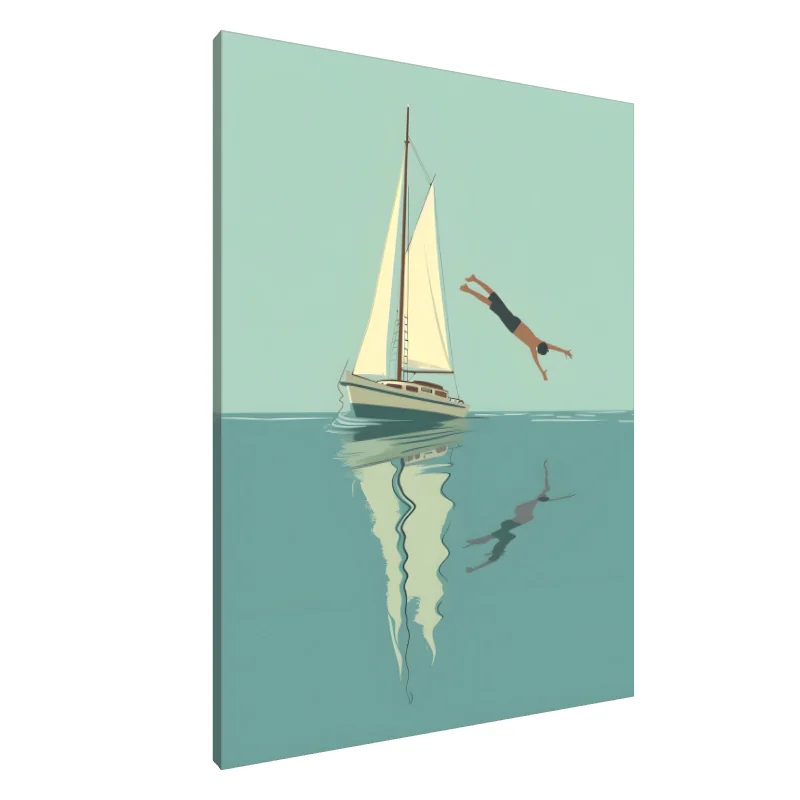 Tablou Canvas: Navighează către Seninătate (1)