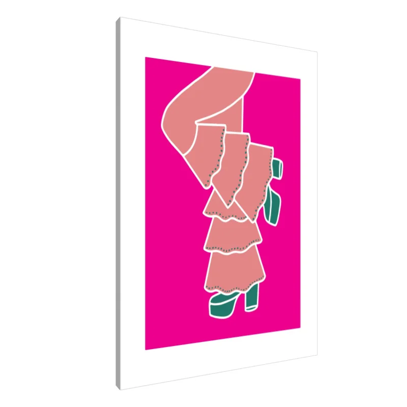 Tablou Canvas: Salsa Stiletto