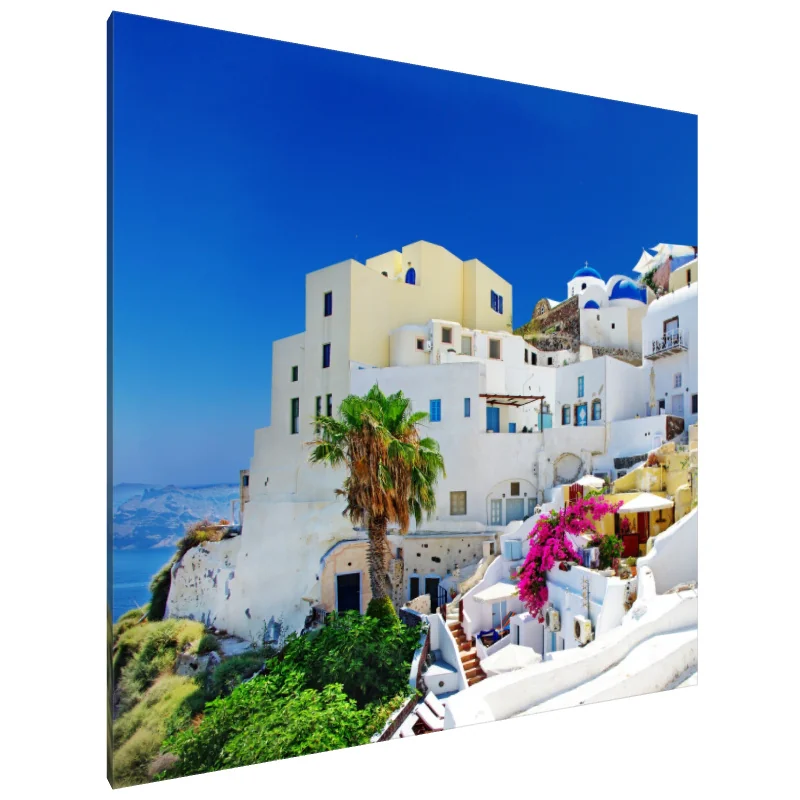 Tablou Canvas: Peisajul de vis al Santorini - Image 1