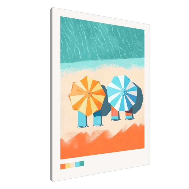 Tablou Canvas: Liniște la malul mării