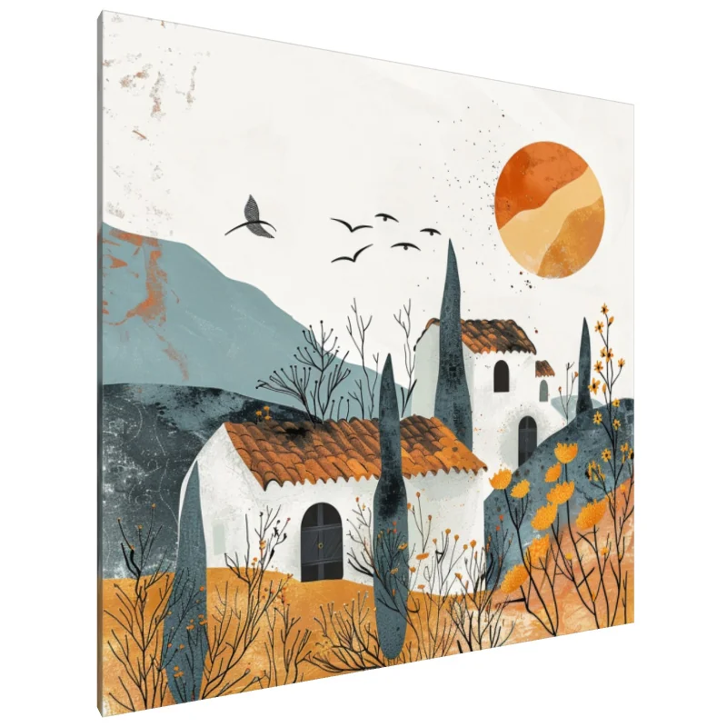 Tablou Canvas: Răsărit liniștit în Mediterana - Image 1