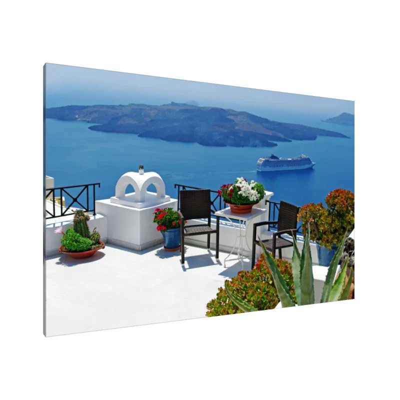 Tablou Canvas: Evadare liniștită în Santorini