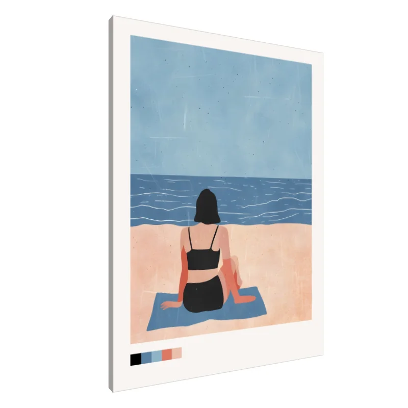 Tablou canvas: Seninătate lângă mare