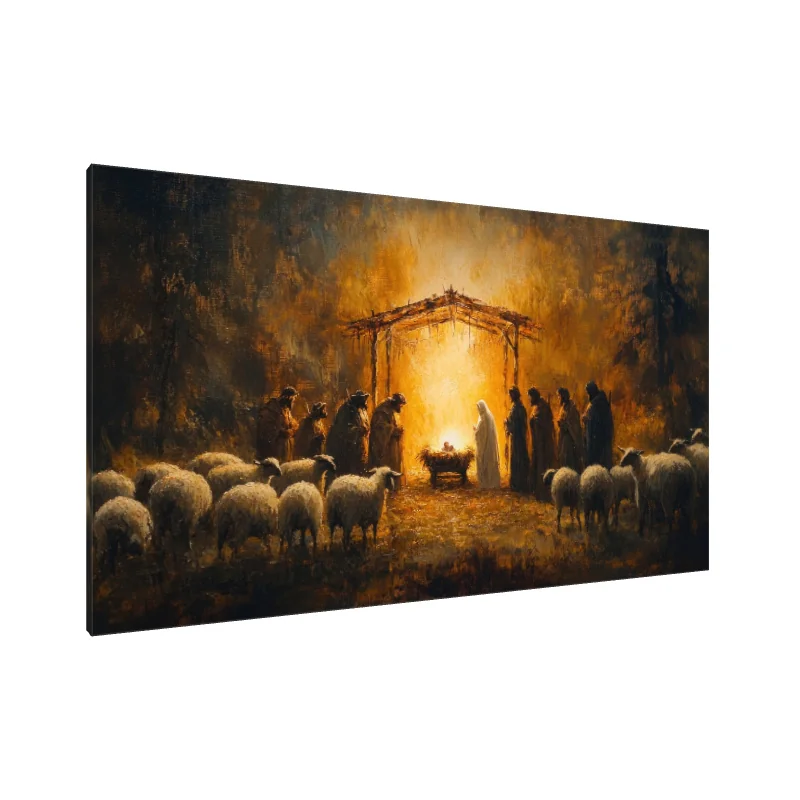 Tablou Canvas: Lumina Nopții Tăcute