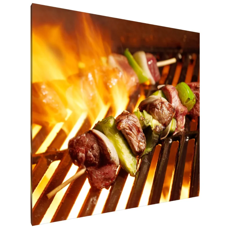 Tablou Canvas: Deliciu fierbinte de la grătar BBQ - Image 1