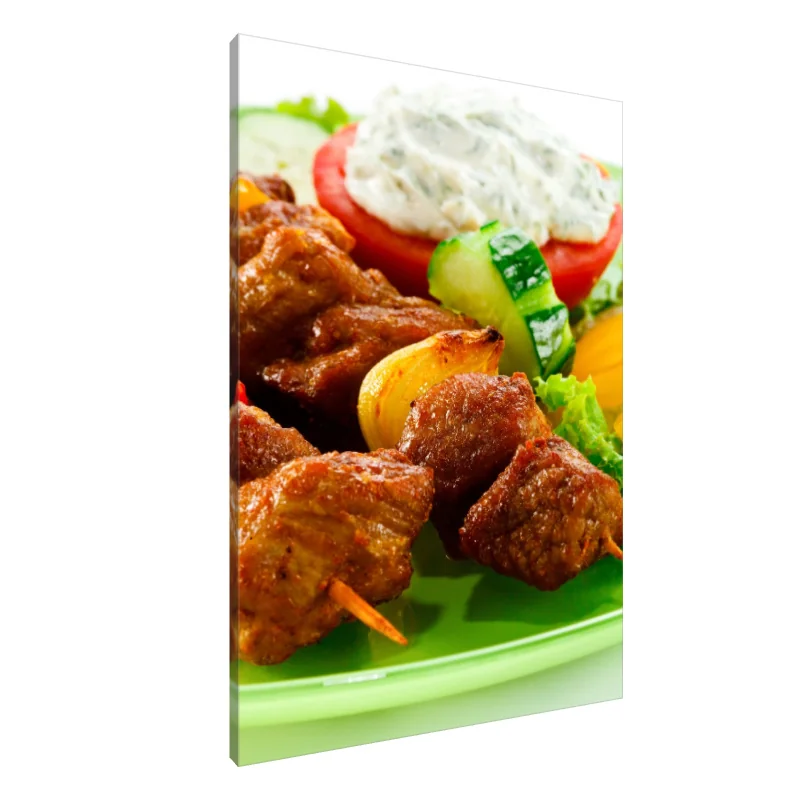 Tablou Canvas: Delicii cu Frigărui Fierbinți