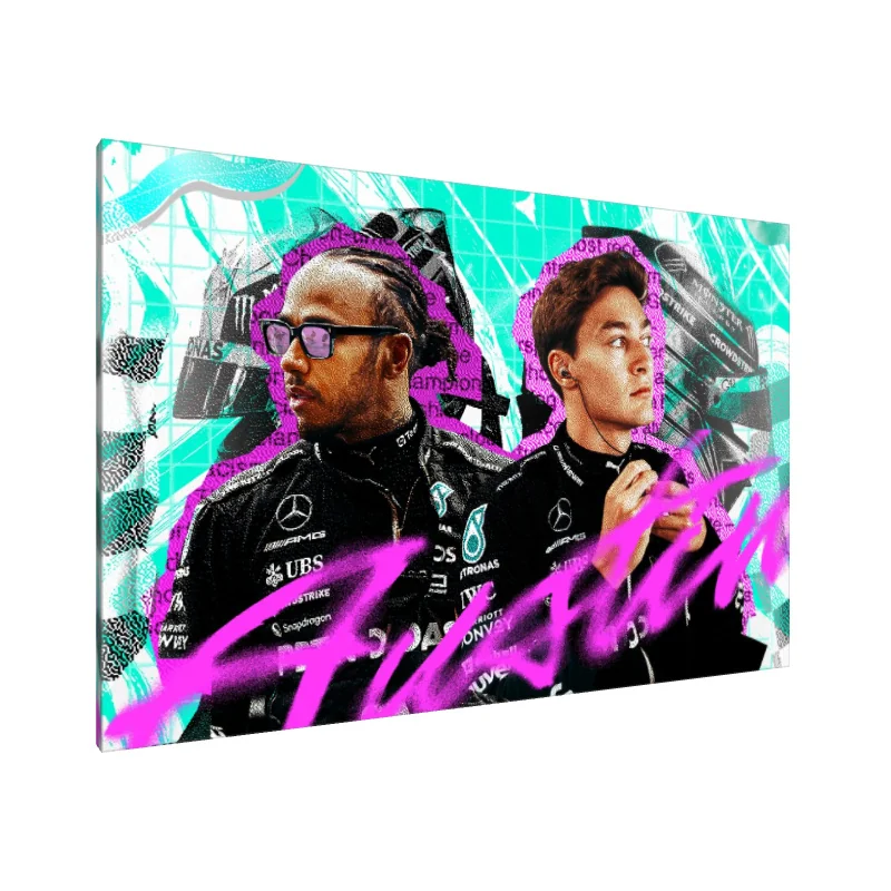 Tablou Canvas: Viteză înainte: Duo-ul dinamic